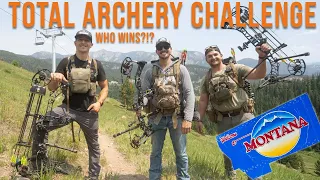 We Have A SHOOT OFF // TOTAL ARCHERY CHALLENGE, Big Sky MT