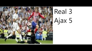 Real Madrid Vs Ajax Full Game highlights || Best Game ever of 2019