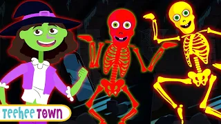 Halloween Special Party Song | Dancing With The Skeletons | Teehee Town