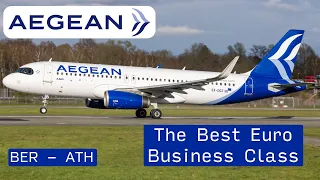 How Aegean does Euro Business Right | BER  - ATH | Business Class