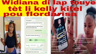 Widiana di lap touye tèt li sou kont kelly Flordarisa pran nèg la nan menl