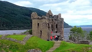 Urquhart Castle in June, Scotland