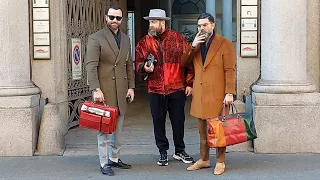 Men's Winter Fashion, Street Style And Luxury Cars.