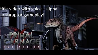 Primal carnage extinction #2 Team Deathmatch (first video with voice)