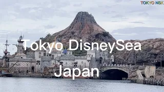 [4k/HDR] Walking Tour Tokyo DisneySea - Japan