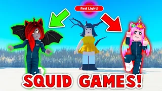 SQUID GAMES With My TWIN SISTER! (Roblox)