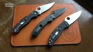 Spyderco Tenacious, Paramilitary 2 & Para 3 | Werkzeug EDC Gear Tool