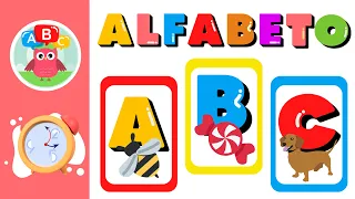 ALFABETO COMPLETO em PORTUGUÊS ||  Aprenda o ABC || Alfabeto Divertido || Compilação 49 minutos.