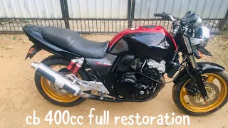 CB400- NC42- HONDA SUPER FOUR RESTORATION