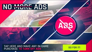 Buying No More ADS Packs in Asphalt 9