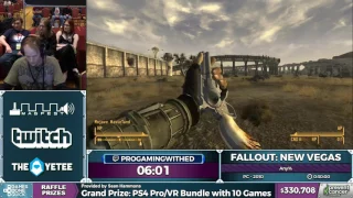 Fallout: New Vegas by progamingwithed in 24:00 - AGDQ 2017 - Part 59