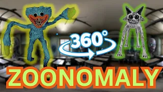 ✨ VR 360 Zoonomaly video compilation ✨Poppy Playtime, Catnap, Dancing skeletons, and Zookeepers!