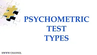 TYPES OF PSYCHOMETRIC TEST