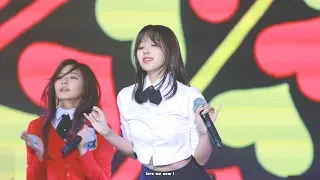 [4K] 180623 롯데 패밀리 콘서트 Heart Shaker 트와이스 미나 직캠 twice mina fancam