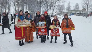 Масленица в самом красивом селе России-в Вятском!!!