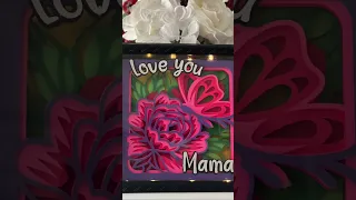 ☀️ 3D paper crafts. Cricut maker Easter and Mother’s Day  #papercrafts #cardmaking #cricutmaker