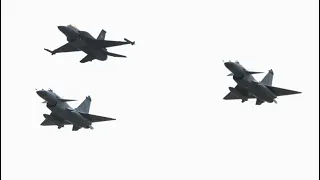 Flypast by PAF Fighter Jets - Pakistan Day Rehearsal 2024