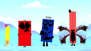 Uncannyblocks Band Different Thousands (11000-20000) But Vs (11-2000) Remix | Cool Sounds !