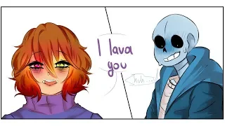 I love you【 Undertale Animation 】Undertale Comic dubs