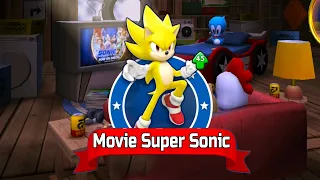 Sonic Dash - Movie Super Sonic Unlocked and Fully Upgraded Update - All 55 Characters Unlocked