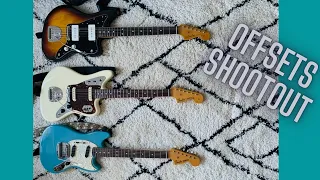 offsets shootout! Mustang vs Jaguar vs Jazzmaster