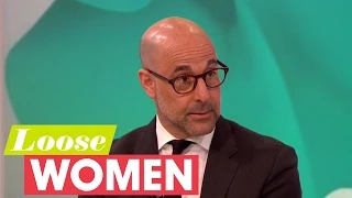 Stanley Tucci On The Robert Downey Jr Walk Out | Loose Women