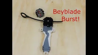 How to assemble a BeyBlade  Burst and launch.