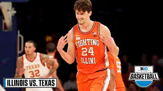 Texas at Illinois | Extended Highlights | Big Ten Men's Basketball  | Dec. 6, 2022