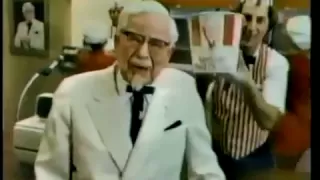 1980 Kentucky Fried Chicken Colonel Sanders Commercial
