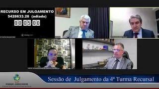 TJGO -  4ª Turma Recursal - Sessão de Julgamento transmitida ao VIVO em 22/10/2021 às 09h