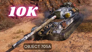 Object 705A  10K Damage 5 Kills World of Tanks   #wot #worldoftanks