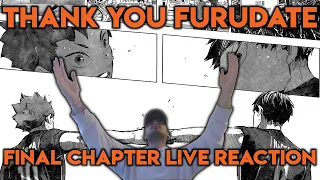 THANK YOU FURUDATE! HAIKYUU FINAL CHAPTER [402] LIVE REACTION!
