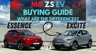 2023 MG ZS EV Purchase Guide -- Differences Breakdown Between Excite and Essence