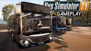 Bus Simulator 21 Gameplay (PC)