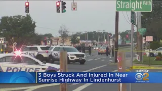 3 Boys Struck, Injured In Near Sunrise Highway In Lindenhurst