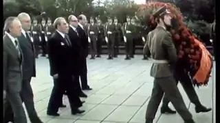 Чехословакия тепло встретила лидера СССР - Леонида Брежнева, Прага (1978), кинохроника