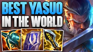 BEST YASUO IN THE WORLD CARRIES IN CHALLENGER! | CHALLENGER YASUO MID GAMEPLAY | Patch 14.11 S14