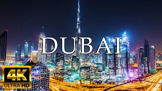 4K DUBAI-Calming Music With Stunning Natural Landscape Videos (4K-UHD drone footage 60  FPS).