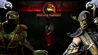 Reptile vs Scorpion/Рептилия против Скорпиона - Mortal Kombat Champions mugen