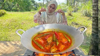 GULAI IKAN TEMENUNG SENANG MASAK & SEDAP | Makan smpai tak angkat kepala dah | fish curry recipe