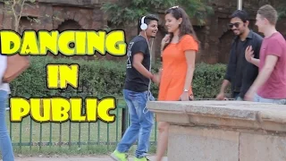 DANCING IN PUBLIC - PRANK | BHOJHPURI SONG | Prank in India | Crazy Duksh