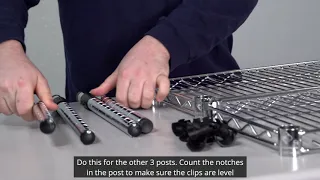 How to Assemble Your Wire Shelving