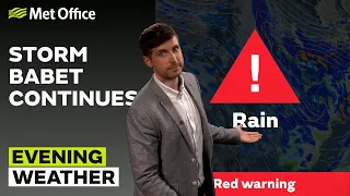 19/10/23 – Exceptional rain for eastern Scotland – Evening Weather Forecast UK – Met Office Weather