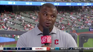 Rajai Davis revisits epic Game 7 World Series home run vs. Aroldis Chapman