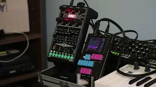 A tiny live electronic music set-up - M8 Tracker and Faderfox UC4