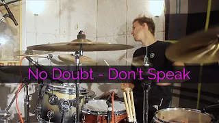 Frederik K. Hansen - No Doubt "Don't Speak" // Drum Cover