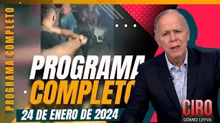 Sicarios de La Familia Michoacana golpean a policía | Ciro | Programa Completo 24/enero/2024