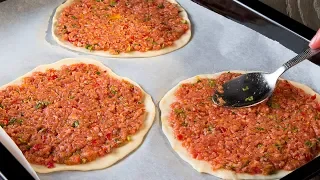 Better than pizza! Turkish pies with meat and vegetables - a culinary discovery! │ Appetizing.TV