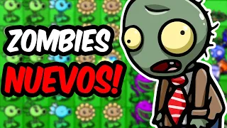 NUEVOS ZOMBIES DESCUBIERTOS en Plantas vs Zombies!!