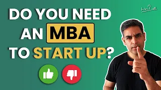 Is an MBA important to start a business? | Management for entrepreneurs | Ankur Warikoo Hindi Video